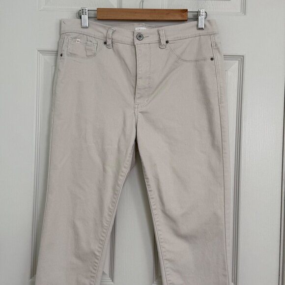 Curve Appeal Jeans Womens 10 High Rise Stretch Casual Comfort Minimalist Jegging - Picture 2 of 13